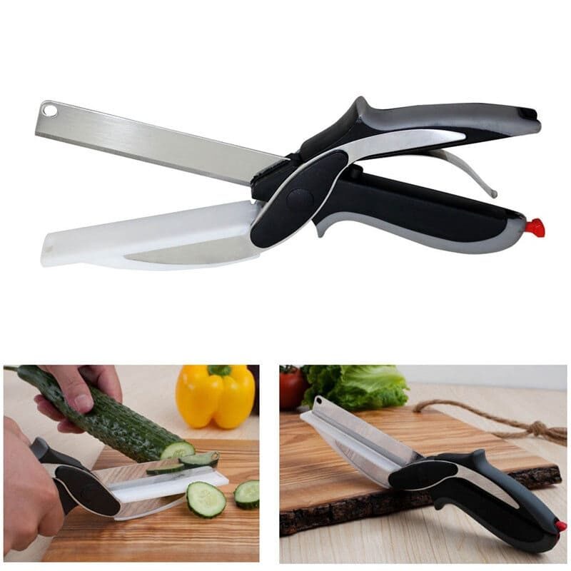 2 in 1 Multifunktions Küchenschere 18 Küchenschere